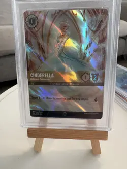 2023 Disney Lorcana EN 2 Enchanted #205 Cinderella PSA 10 - Image 1