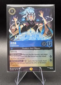 Disney Lorcana Wilds Unknown Legendary - "KIDA" Crystal Scion 160/204 Foil - Image 1