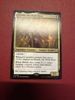 Magic the Gathering Elenda, the Dusk Rose, Lost Caverns of Ixalan Card 268 - Image 1