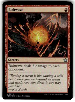 Boltwave Foundations FOIL MTG NM - Image 1