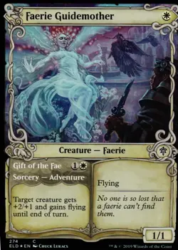 MTG TCG - Faerie Guidemother (Showcase) 274 Foil Throne of Eldraine - NM - Image 1