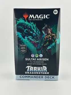 Magic The Gathering Tarkir Dragonstorm Sultai Arisen Commander Deck - Image 1