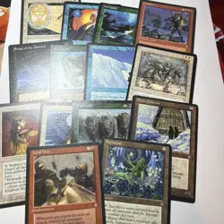 Magic The Gathering 1995 Ice age Lot Of 12 - Image 1