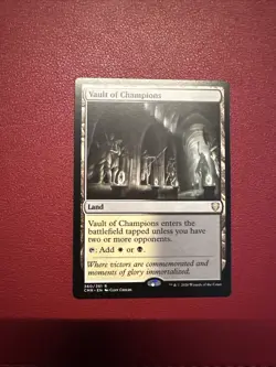 Magic: The Gathering Vault of Champions Rare Land #360 Commander Legends English - Image 1