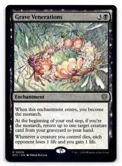 Grave Venerations NM Commander: Lorwyn Eclipsed 9 MTG Regular Rare - Image 1