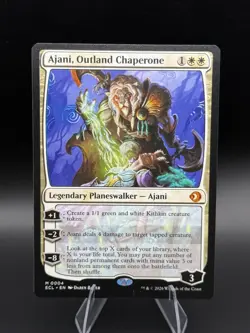 MTG Ajani, Outland Chaperone 4 Lorwyn Eclipsed NM Regular - Image 1