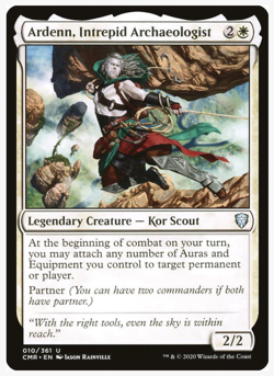 MTG Ardenn, Intrepid Archaeologist CMR 010 Commander Legends - Image 1