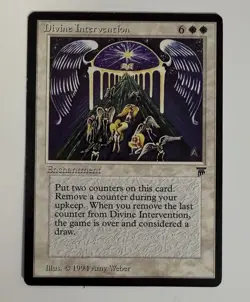 Magic the Gathering MTG Legends Divine Intervention LP *(Beta Bob) - Image 1
