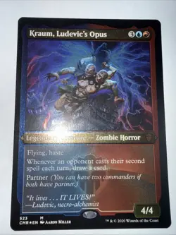 Kraum, Ludevic's Opus (Foil Etched) Commander Legends Foil - Image 1
