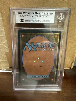 Magic the Gathering, italian Legends, Land Equilibrium, RL, Beckett 9.0, Look! - Image 2