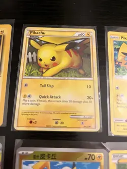 Lot 8 Pikachu Pokemon Cards - Holos Cracked Ice Rarer - Vintage Modern Sets - Image 3