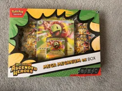 Pokemon TCG Mega Evolution Ascended Heroes Mega Meganium Ex Box Brand New Sealed - Image 1