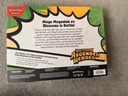 Pokemon TCG Mega Evolution Ascended Heroes Mega Meganium Ex Box Brand New Sealed - Image 2