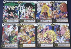 Dragon Ball Z Amada PP Card Lot 8 Vintage 1990s LR Legend Rare Full Saga - Image 1
