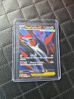Pokemon TCG Mega Latias EX Full Art Ultra Rare Card 163/132 - Image 1