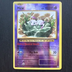 Pokemon Card - Mew Evolutions 53/108 Holo Rare 2016 - Image 1