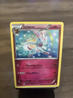 Pokemon Sylveon 15/30 Stage 1 Card XY Trainer Kit 90 HP Disarming Voice Fairy W… - Image 1