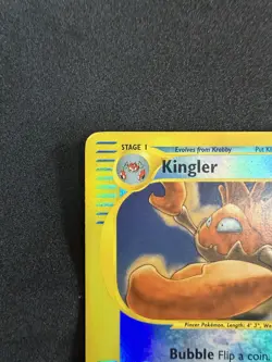Pokemon TCG Kingler Expedition Base Set Reverse Holo Card 15/165 - Image 5