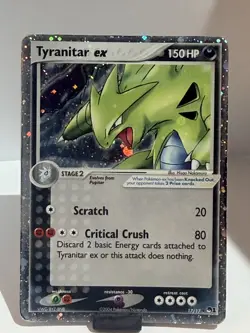 Tyranitar ex 17/17 - POP Series 1 - Cosmos Holo Rare - Pokemon Card - LP - Image 3