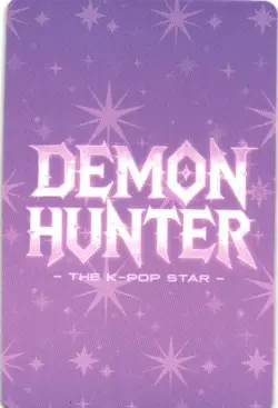 ZOEY RUMI MIRA HUNTR/X KPOP DEMON HUNTERS The Kpop Star Lomo Collectible Card - Image 2