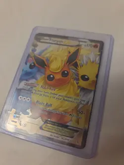Pokemon TCG Flareon EX RC28/RC32 Radiant Collection Ultra Rare Holo 170HP Engli… - Image 2