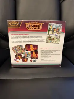 Pokemon: Scarlet & Violet 3: Obsidian Flames Elite Trainer Box - 9 Packs 820650853913 - Image 3