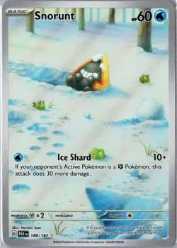 Snorunt 188/182 - Paradox Rift Pokemon NM - Image 1