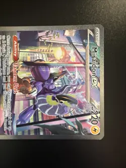 Miraidon EX Full Art Holo SV01 244/198 Illustration Rare Pokemon - Image 4