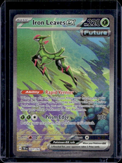 Iron Leaves EX 203/162 Pokemon Temporal Forces Special Illustration Rare - Image 1