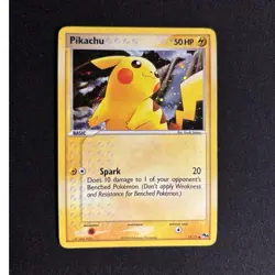 Pikachu 13/17 Holo POP Series 4 2006 Pokemon LP/NM - Image 1
