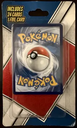 Pokemon Trading Card Mystery Pack 2021 MJ Holding 24 Cards 1 Foil Sealed - Image 1