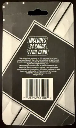 Pokemon Trading Card Mystery Pack 2021 MJ Holding 24 Cards 1 Foil Sealed - Image 2
