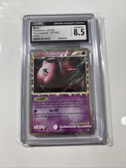 CGC 8.5 New Pokemon 2010 Triumphant 97/102 Holo Foil. English Edition - Image 1