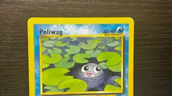 POKEMON TCG - NEO DISCOVERY 1ST EDITION Poliwag 62/75 LP MP - Image 2