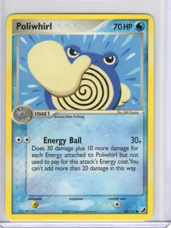 Poliwhirl 68/115 Common Unseen Forces Pokemon Lightly Played - Image 1