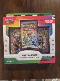 Pokemon TCG First Partner Illustration Collection Series 1 Box SEALED/NEW - Image 1
