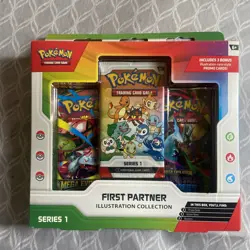 Pokemon TCG First Partner Illustration Collection Series 1 Box SEALED/NEW - Image 1
