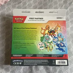 Pokemon TCG First Partner Illustration Collection Series 1 Box SEALED/NEW - Image 2