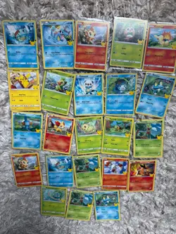 2021 Pokemon McDonald's Collection Base Card Lot - Image 1