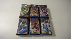 Lot Of 6 Pokemon TCG Sealed Theme Decks Fates Collide Lugia Sword Siege Sealed - Image 1