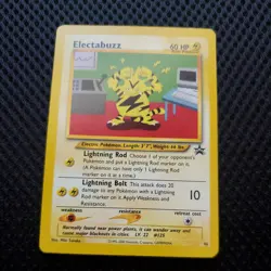 Pokemon ELECTABUZZ Card BLACK STAR PROMO #46 Wizards of the Coast - Image 1