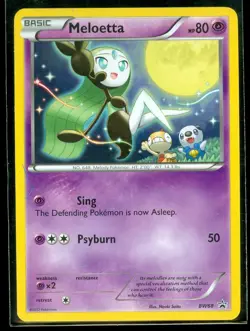 Pokemon MELOETTA BW68 Black & White PROMO - NEAR MINT - Image 1