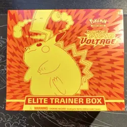 Pokemon Vivid Voltage Elite Trainer Box English 2020 Pikachu - Image 1