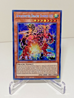 Yugioh / Bewaffneter Drache Donner LV7 / MP22-DE002 / Secret Rare / 1st Ed - Image 1