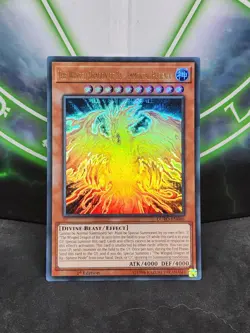 Yugioh The Winged Dragon of Ra - Immortal Phoenix DUPO-EN046 Ultra Rare 1st NM - Image 1