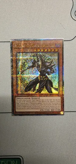 Yu-Gi-Oh! Dark Magician The Magician Of Black Magic -INFO- QCR - 1st Edition NM! - Image 2