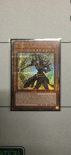 Yu-Gi-Oh! Dark Magician The Magician Of Black Magic -INFO- QCR - 1st Edition NM! - Image 3