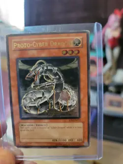 yugioh Proto-Cyber Dragon SOI-EN010 Unlimited Ed Ultimate Lightly HP - Image 1