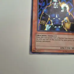 Yugioh! HP Kinetic Soldier - WC4-002 - Secret Rare Limited Edition MP - Image 2