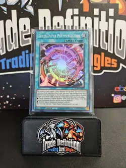Yugioh BLZD-EN069 - Super Duper Polymerization - Super Rare - Image 1
